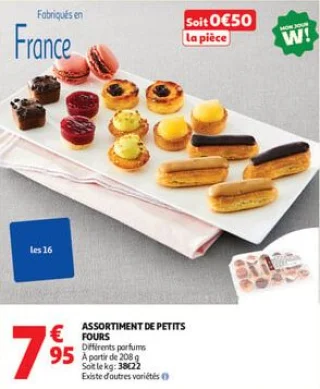 Assortiment de petits fours