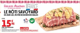 Porc : rôti savoyard