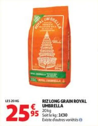 Riz long grain royal umbrella   
