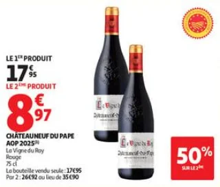 Châteauneuf du pape aop 2025