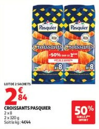 Croissants pasquier