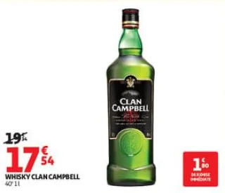 Whisky clan campbell