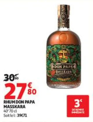 Rhum don papa masskara