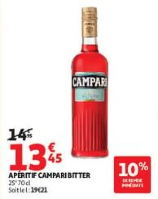 Apéritif campari bitter