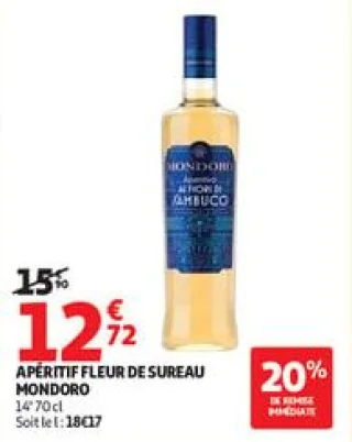 Apéritif fleur de sureau mondoro