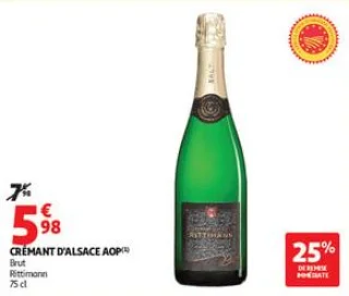 Crémant d'alsace aop