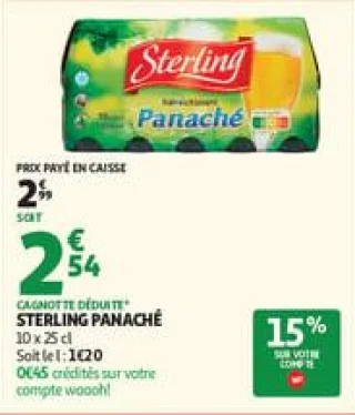 Sterling panaché