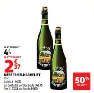 Bière tripel karmeliet