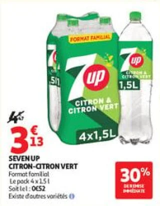 Seven up citron-citron vert