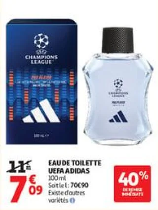 Eau de toilette uefa adidas
