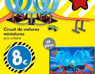 Circuit de voitures miniatures