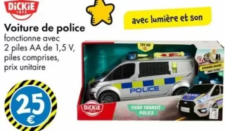 Voiture de police Dickie Toys