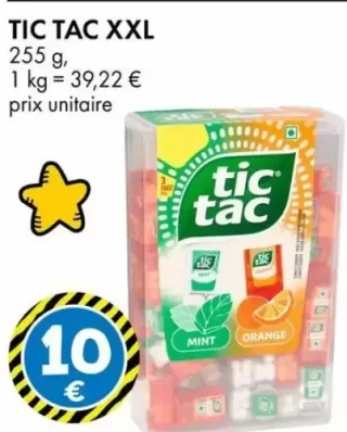 TIC TAC XXL 255 g