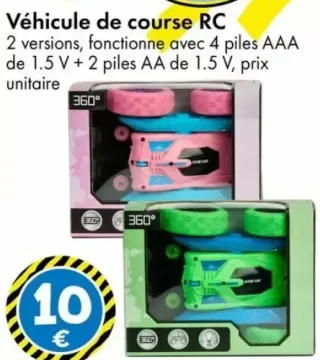 Véhicule de course RC
