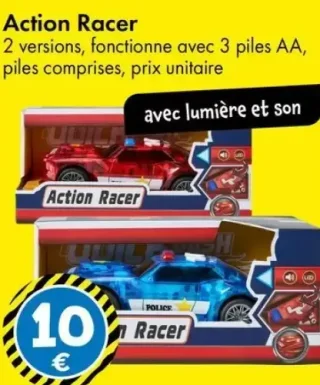 Voiture de course Action Racer