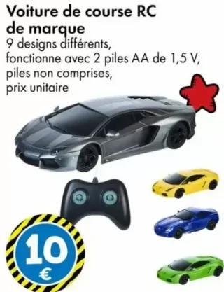 Voiture de course RC de marque