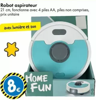 Robot aspirateur jouet Home Fun