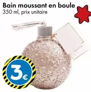 Bain moussant en boule 350 ml
