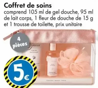 Coffret de soins Fanatica 4 pièces