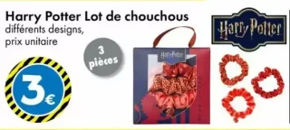 Harry Potter Lot de chouchous