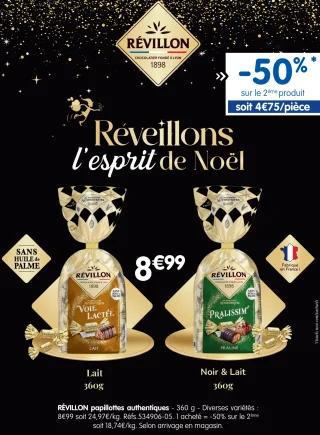 Papillottes authentiques Révillon