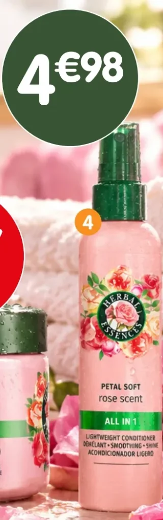 Spray démêlant Petal Soft rose scent Herbal Essences