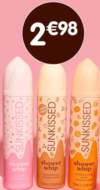 Mousse de douche Sunkissed Shower whip