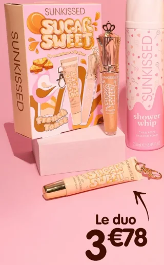 Duo lèvres Sunkissed Sugar Sweet French Toast