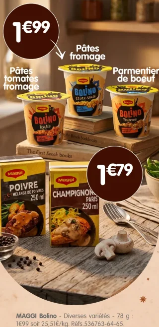 MAGGI Bolino Diverses variétés