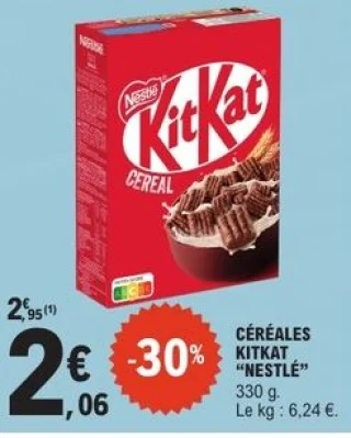 Céréales KitKat Nestlé