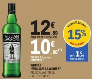 Whisky William Lawson's