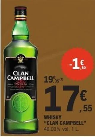 Whisky Clan Campbell