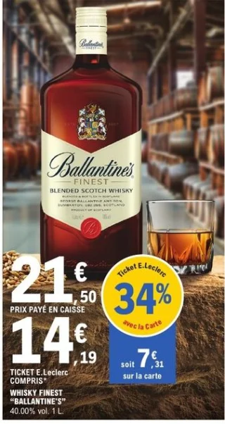 Whisky Finest Ballantine's