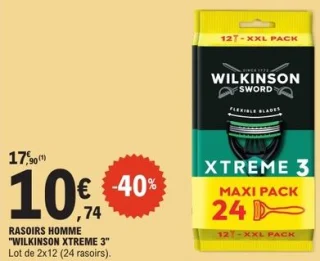 Rasoirs Homme Wilkinson Sword Xtreme 3