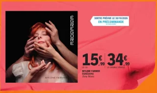 Mylène Farmer - Égrégore (CD ou Double Vinyle)