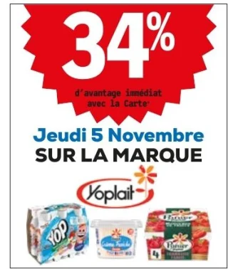 Produits de la marque Yoplait