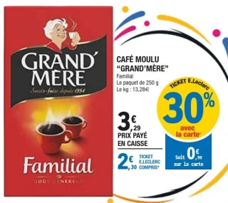 Café moulu Familial Grand'Mère