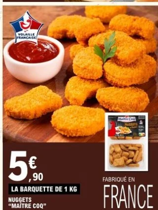 Nuggets Maître Coq