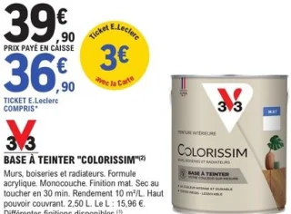Base à teinter "Colorissim" V33