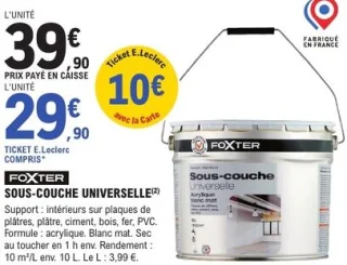 Sous-couche universelle FOXTER