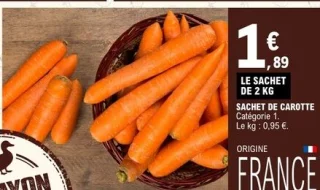 Sachet de carotte