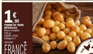 Pomme de terre mitrailles