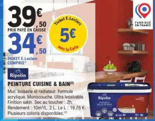 Peinture cuisine & bain Ripolin
