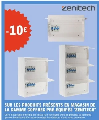 Coffres pré-équipés Zenitech