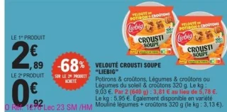 Velouté Crousti Soupe Liebig