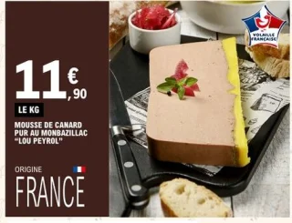 Mousse de canard pur au Monbazillac Lou Peyrol