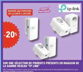 Produits de la gamme réseau TP-Link