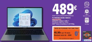PC Portable Thomson N15R5-16DG512