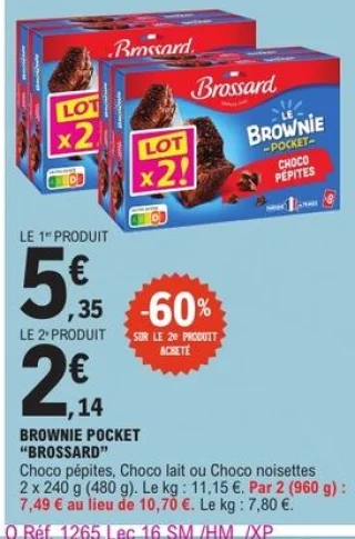 Brownie Pocket Brossard