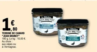Terrine de canard Jean Brunet